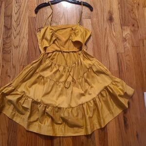 New Open back mini dress